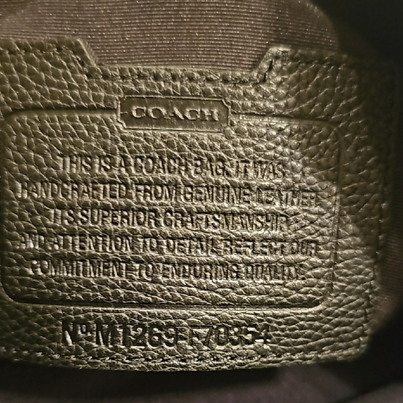 Black Leather Men's Bag - Picture 8 of 11